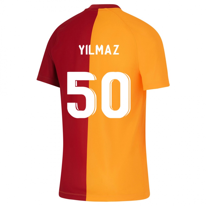 Kinder Jankat Yılmaz #50 Orangefarben Heimtrikot Trikot 2023/24 T-Shirt Belgien
