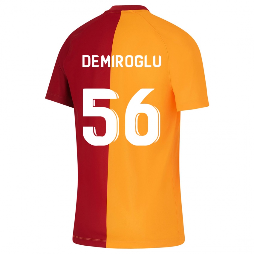 Kinder Baran Demiroğlu #56 Orangefarben Heimtrikot Trikot 2023/24 T-Shirt Belgien