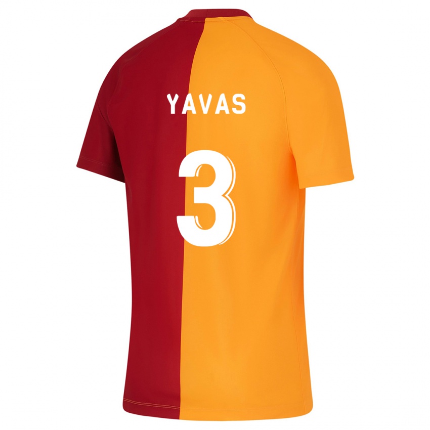 Kinder Arda Yavas #3 Orangefarben Heimtrikot Trikot 2023/24 T-Shirt Belgien