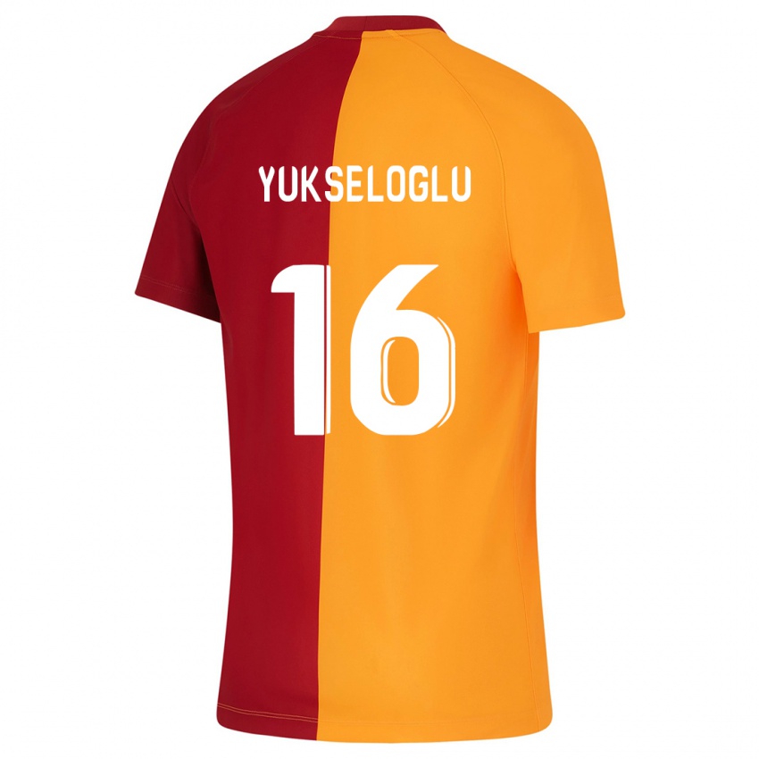 Kinder Ayaz Yükseloğlu #16 Orangefarben Heimtrikot Trikot 2023/24 T-Shirt Belgien