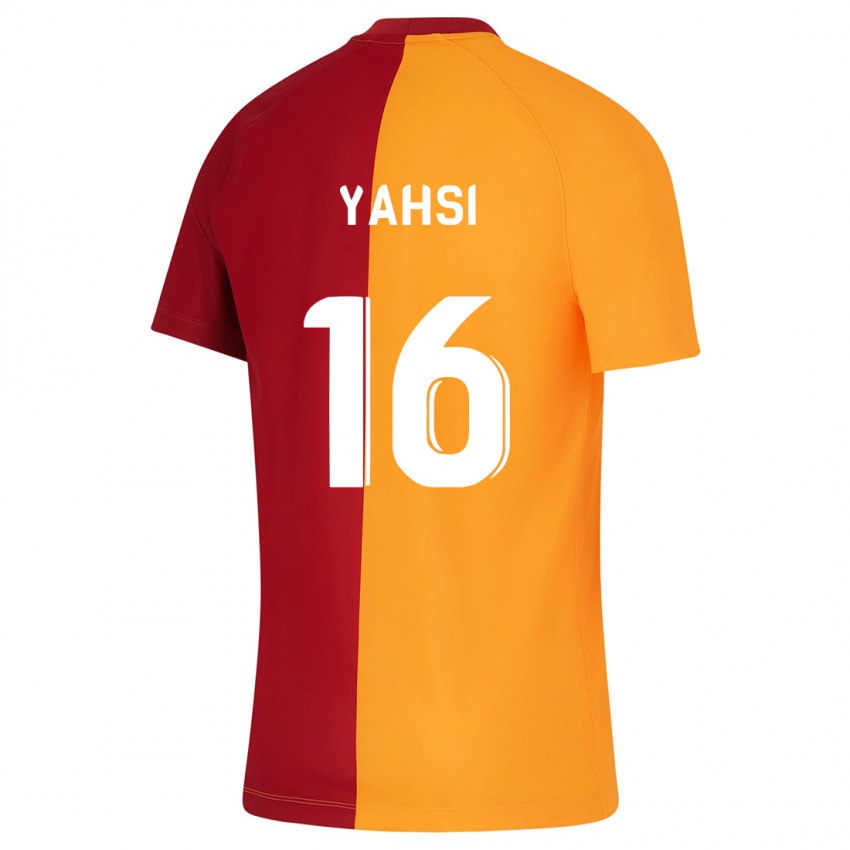Kinder Ismail Yahsi #16 Orangefarben Heimtrikot Trikot 2023/24 T-Shirt Belgien