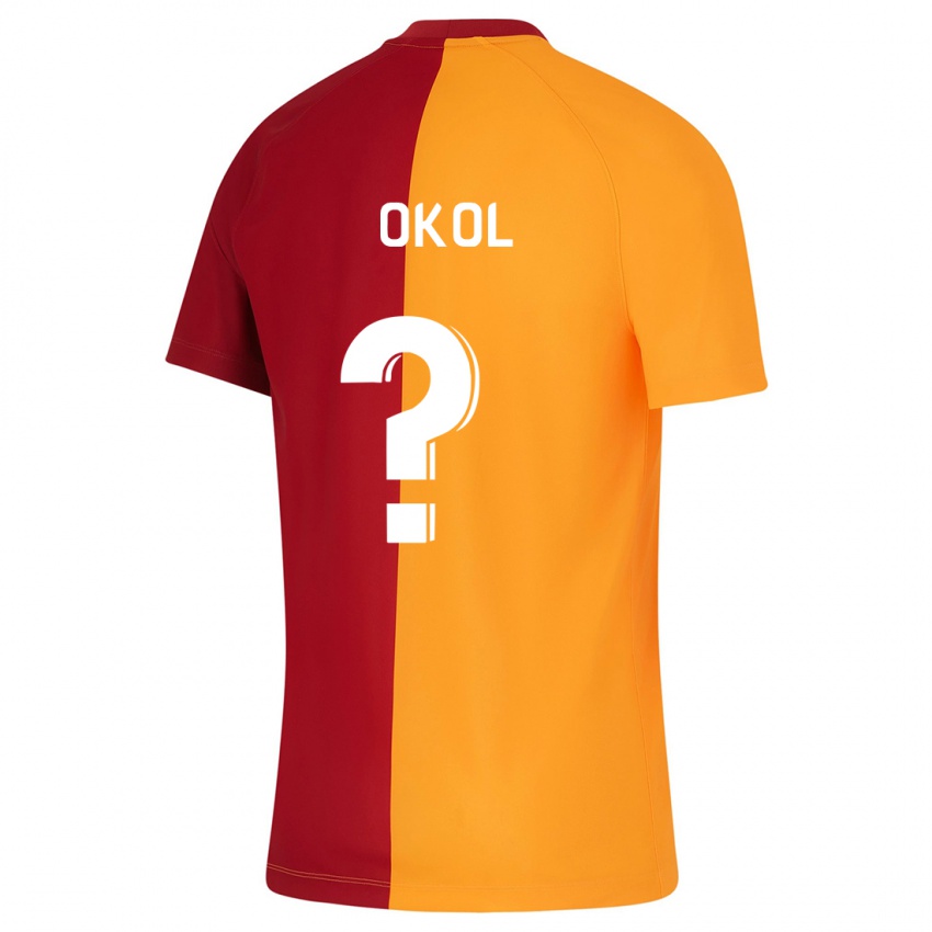Kinder Umut Okol #0 Orangefarben Heimtrikot Trikot 2023/24 T-Shirt Belgien