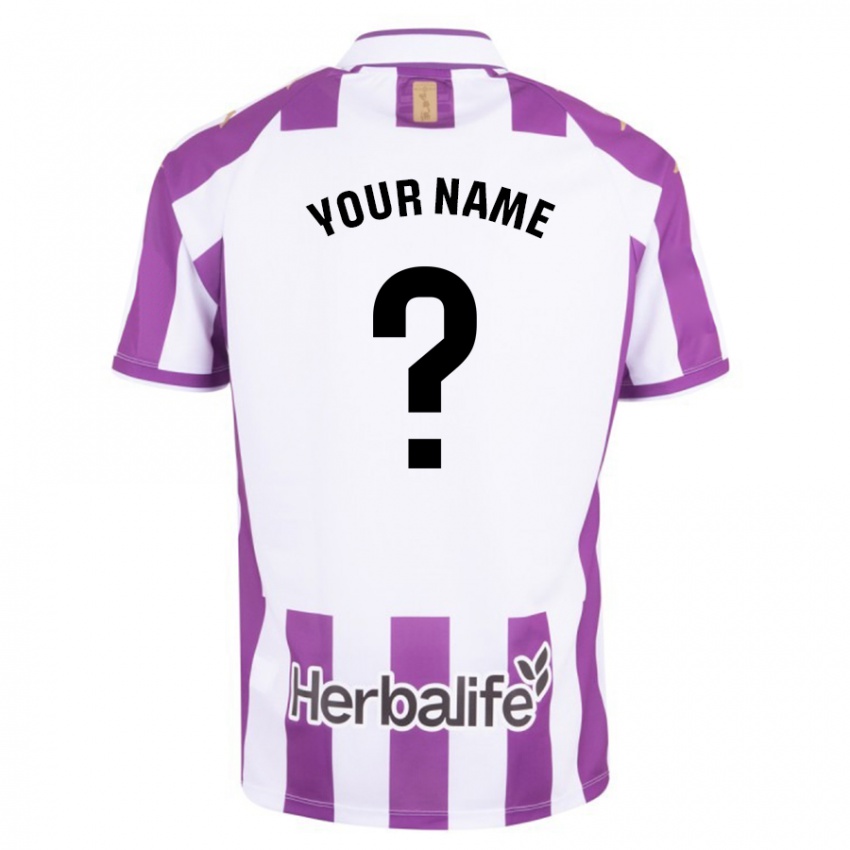 Kinder Ihren Namen #0 Lila Heimtrikot Trikot 2023/24 T-Shirt Belgien