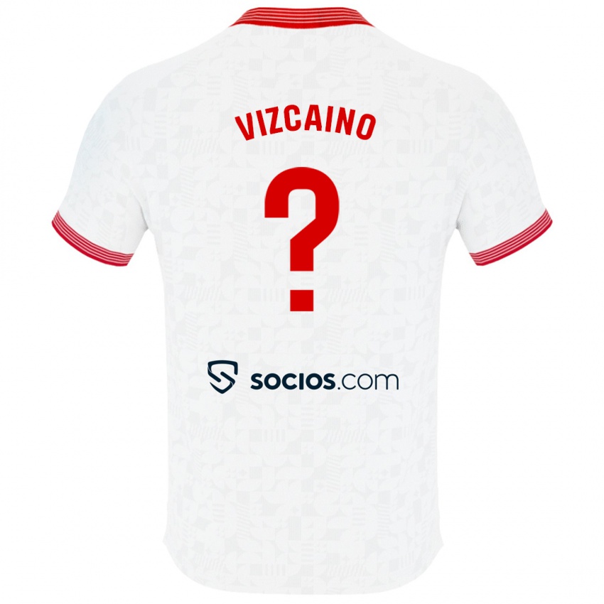 Kinder Nacho Vizcaíno #0 Weiß Heimtrikot Trikot 2023/24 T-Shirt Belgien
