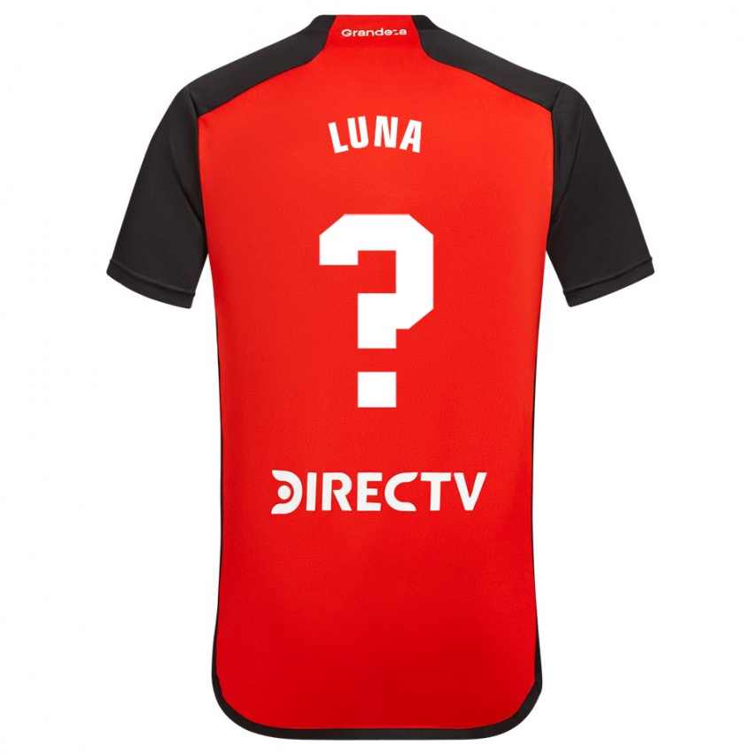 Kinder Jonás Luna #0 Rot Auswärtstrikot Trikot 2023/24 T-Shirt Belgien