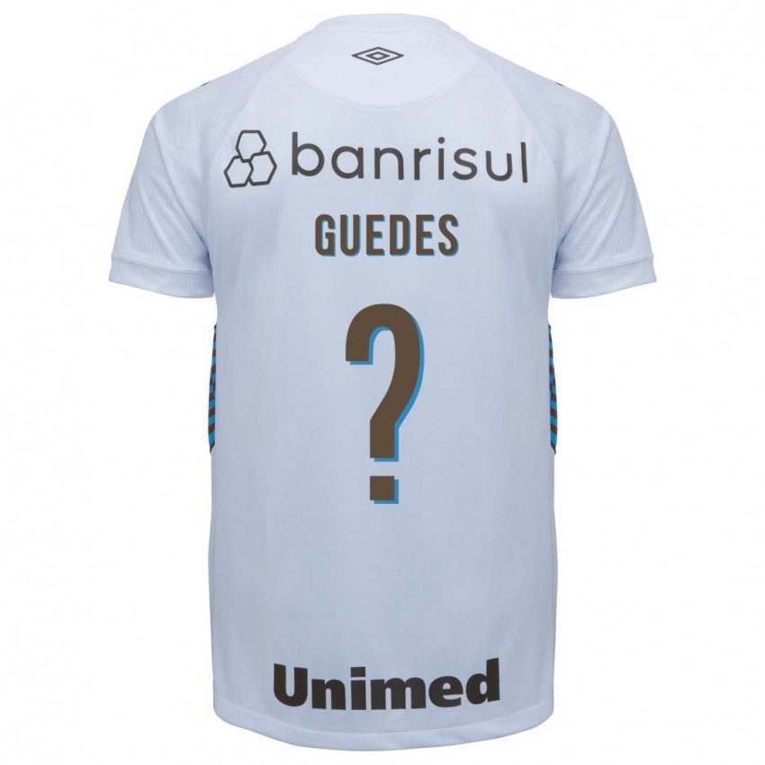 Kinder Guilherme Guedes #0 Weiß Auswärtstrikot Trikot 2023/24 T-Shirt Belgien