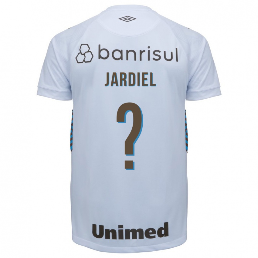 Enfant Maillot Jardiel #0 Blanc Tenues Extérieur 2023/24 T-Shirt Belgique