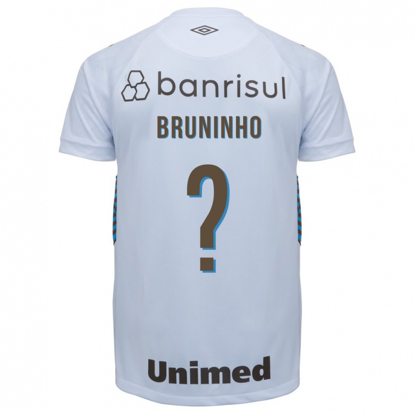 Enfant Maillot Bruninho #0 Blanc Tenues Extérieur 2023/24 T-Shirt Belgique