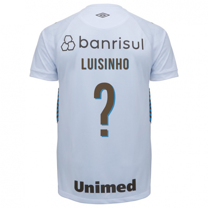 Kinder Luisinho #0 Weiß Auswärtstrikot Trikot 2023/24 T-Shirt Belgien