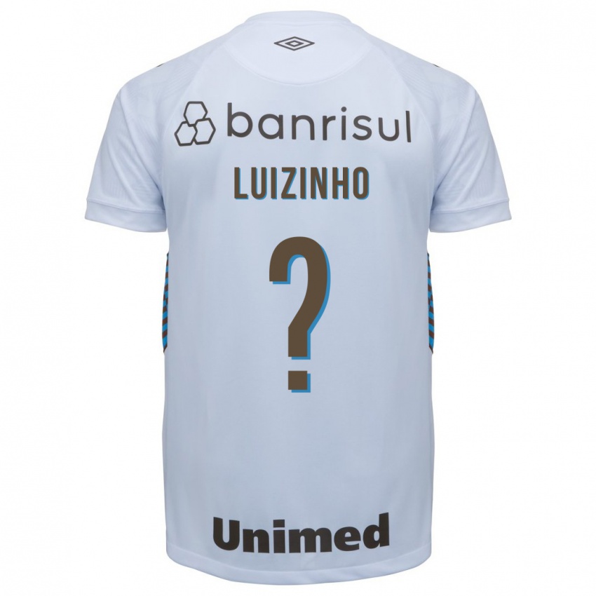 Kinder Luizinho #0 Weiß Auswärtstrikot Trikot 2023/24 T-Shirt Belgien