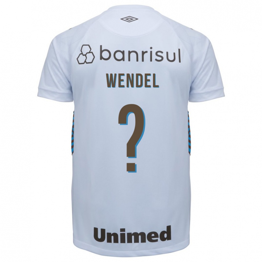 Enfant Maillot Wendel #0 Blanc Tenues Extérieur 2023/24 T-Shirt Belgique
