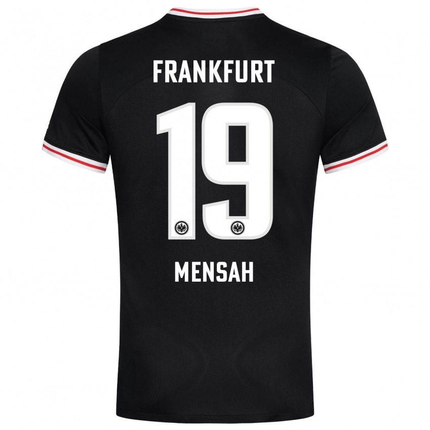 Kinder Keziah Oteng-Mensah #19 Schwarz Auswärtstrikot Trikot 2023/24 T-Shirt Belgien