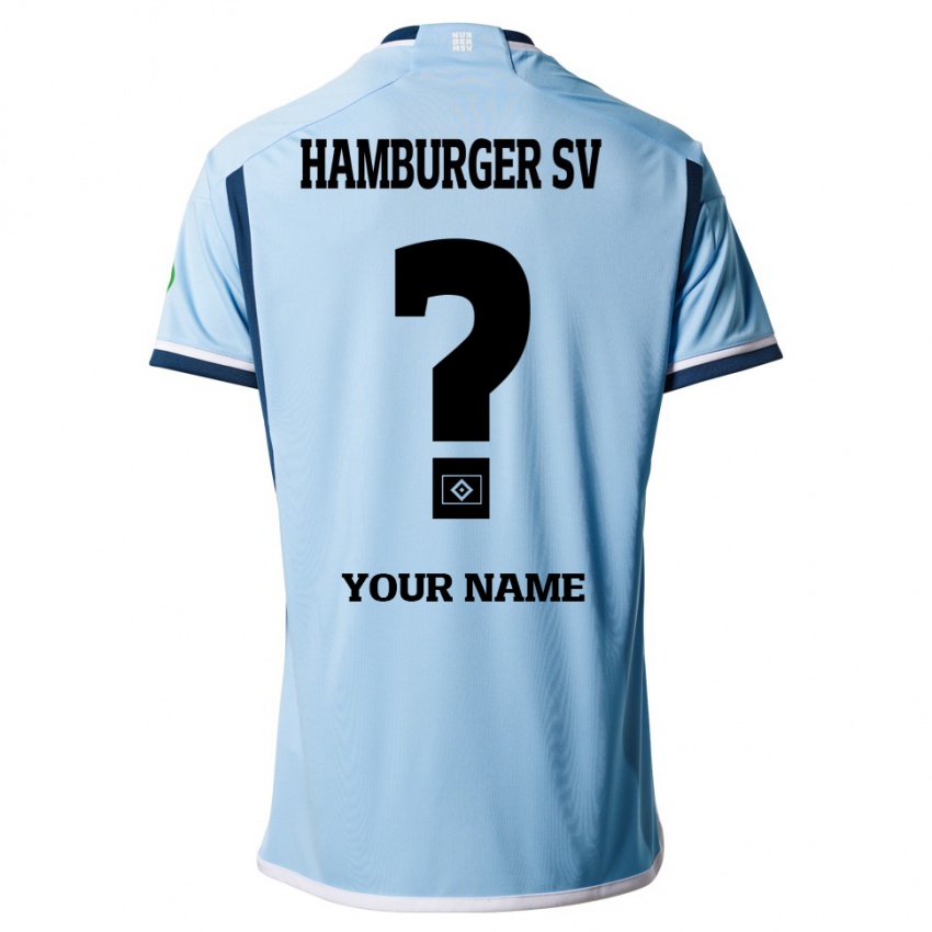 Kinder Ihren Namen #0 Blau Auswärtstrikot Trikot 2023/24 T-Shirt Belgien