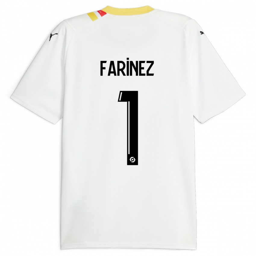 Kinder Wuilker Fariñez #1 Schwarz Auswärtstrikot Trikot 2023/24 T-Shirt Belgien
