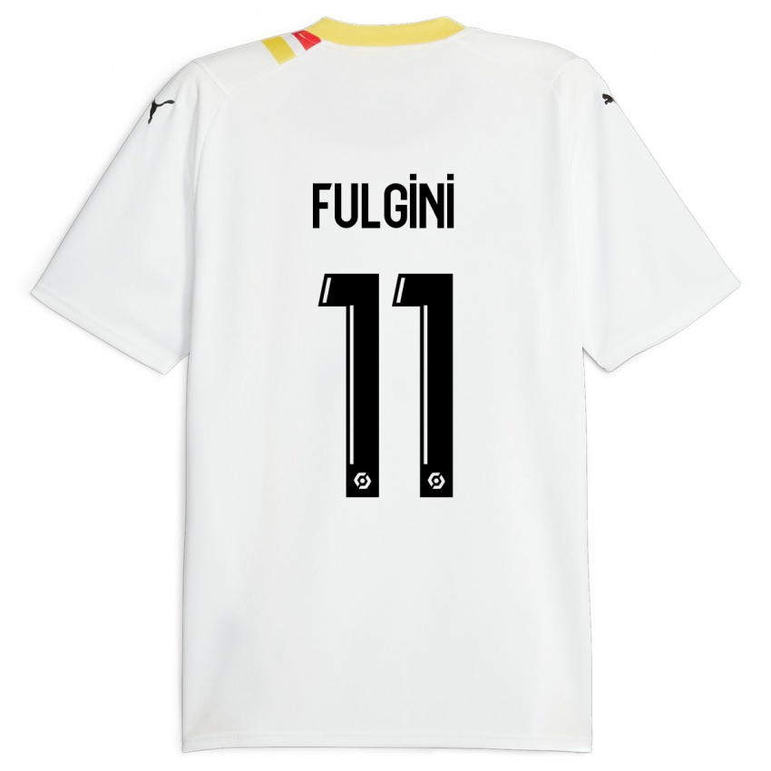 Kinder Angelo Fulgini #11 Schwarz Auswärtstrikot Trikot 2023/24 T-Shirt Belgien