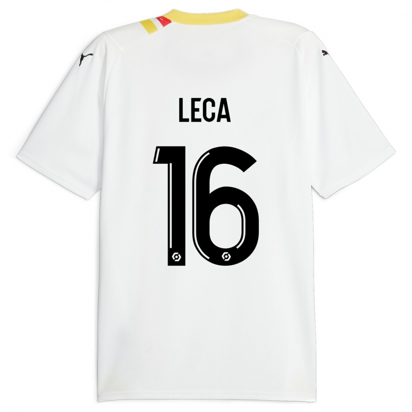 Kinder Jean-Louis Leca #16 Schwarz Auswärtstrikot Trikot 2023/24 T-Shirt Belgien