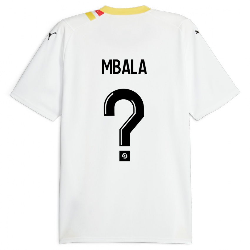 Kinder Keny Mbala #0 Schwarz Auswärtstrikot Trikot 2023/24 T-Shirt Belgien