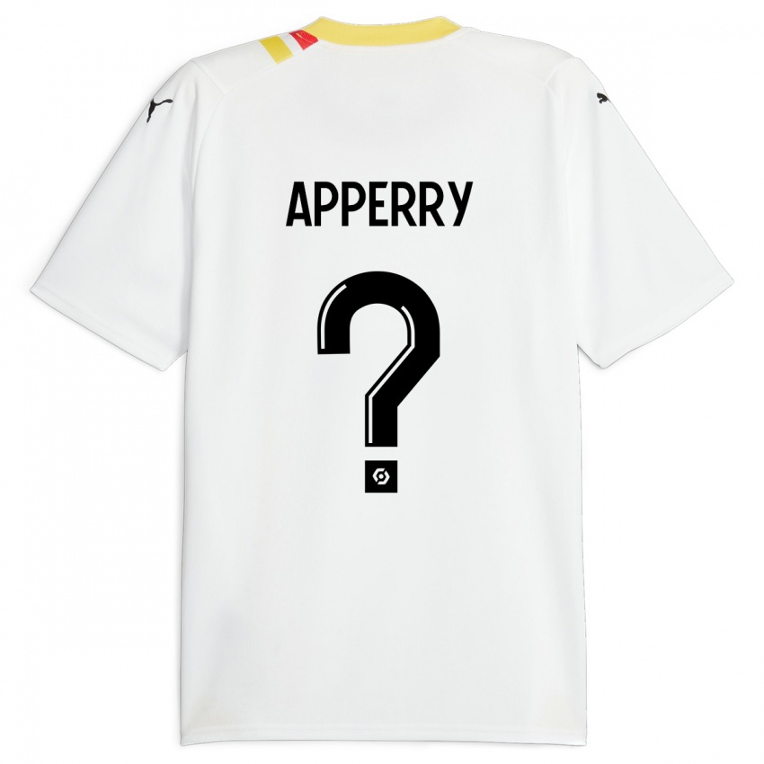 Kinder Marceau Apperry #0 Schwarz Auswärtstrikot Trikot 2023/24 T-Shirt Belgien