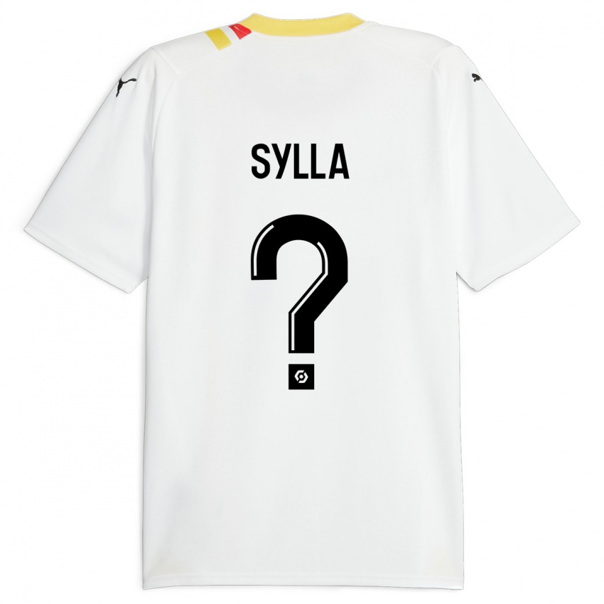 Kinder Fodé Sylla #0 Schwarz Auswärtstrikot Trikot 2023/24 T-Shirt Belgien