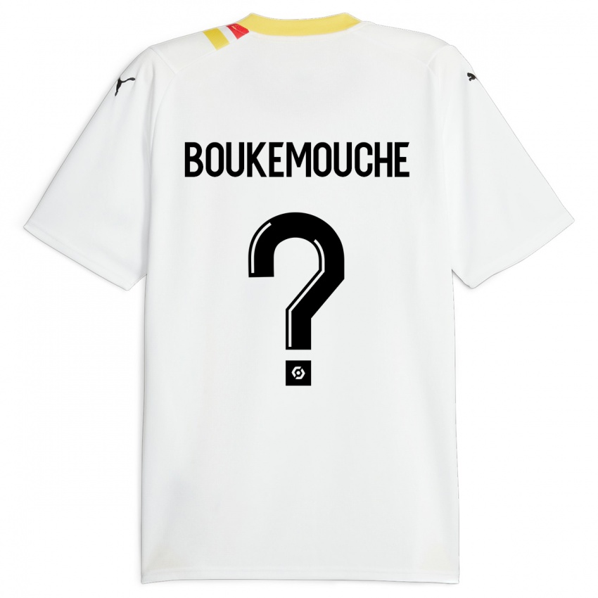 Kinder Amine Boukemouche #0 Schwarz Auswärtstrikot Trikot 2023/24 T-Shirt Belgien
