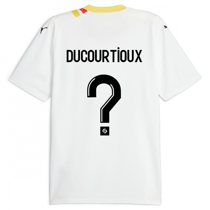 Kinder Ilan Ducourtioux #0 Schwarz Auswärtstrikot Trikot 2023/24 T-Shirt Belgien