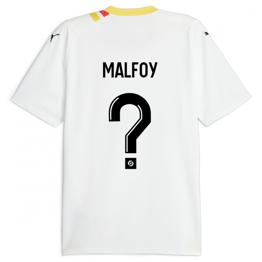 Kinder Lucas Malfoy #0 Schwarz Auswärtstrikot Trikot 2023/24 T-Shirt Belgien