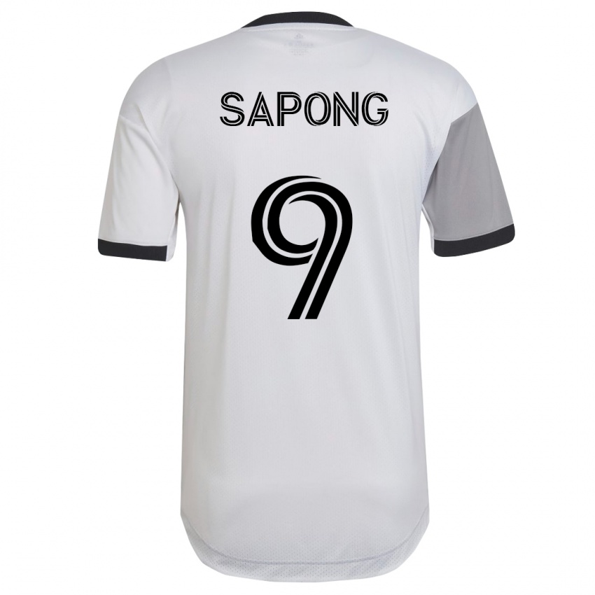 Kinder C.j. Sapong #9 Weiß Auswärtstrikot Trikot 2023/24 T-Shirt Belgien