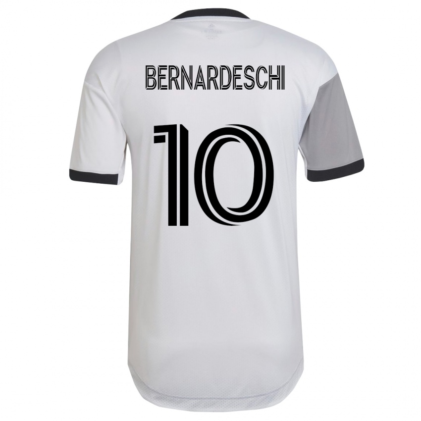 Kinder Federico Bernardeschi #10 Weiß Auswärtstrikot Trikot 2023/24 T-Shirt Belgien