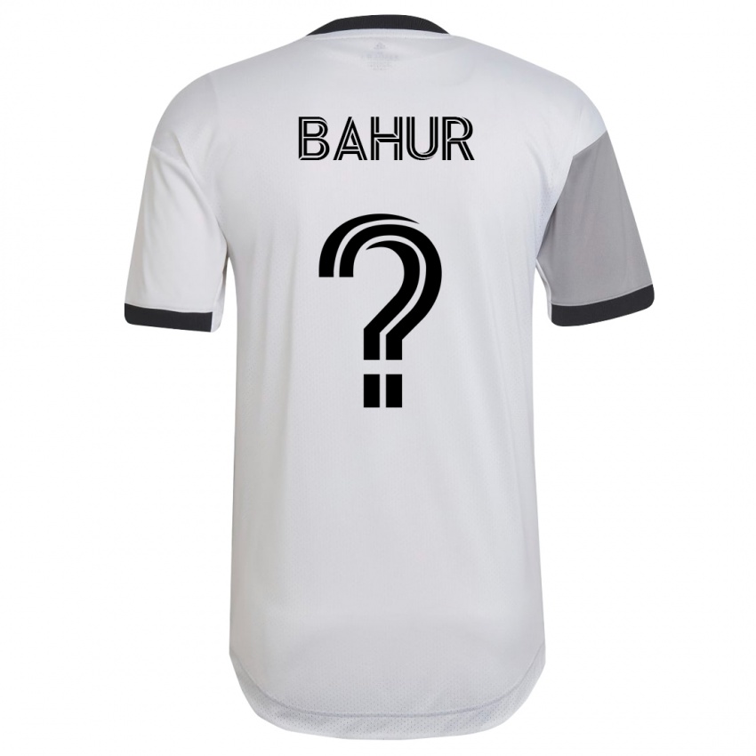Enfant Maillot Abdiasis Abdirahman Bahur #0 Blanc Tenues Extérieur 2023/24 T-Shirt Belgique