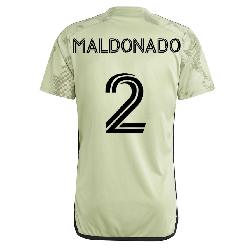 Kinder Denil Maldonado #2 Grün Auswärtstrikot Trikot 2023/24 T-Shirt Belgien