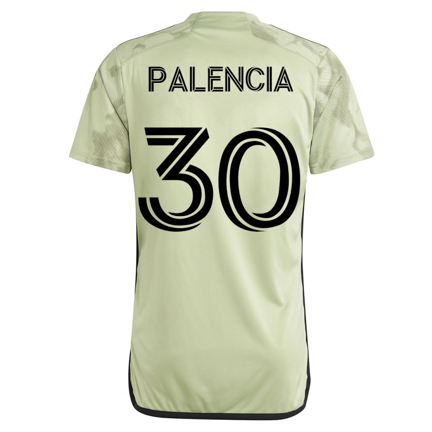 Kinderen Sergi Palencia #30 Groente Uitshirt Uittenue 2023/24 T-Shirt België