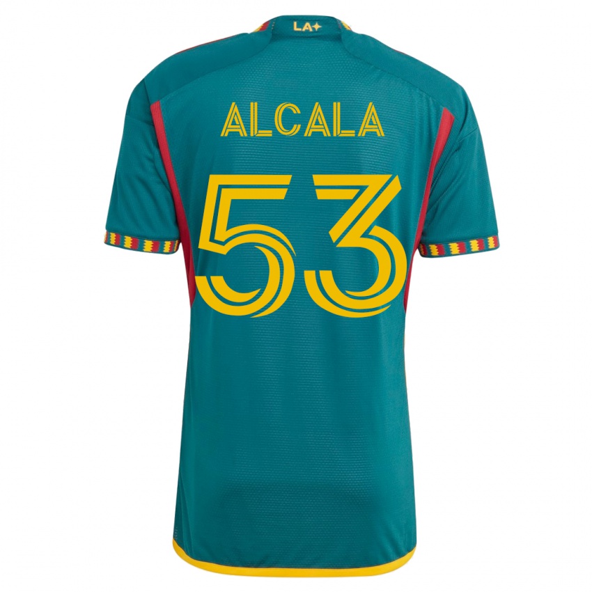 Kinderen Álex Alcalá #53 Groente Uitshirt Uittenue 2023/24 T-Shirt België