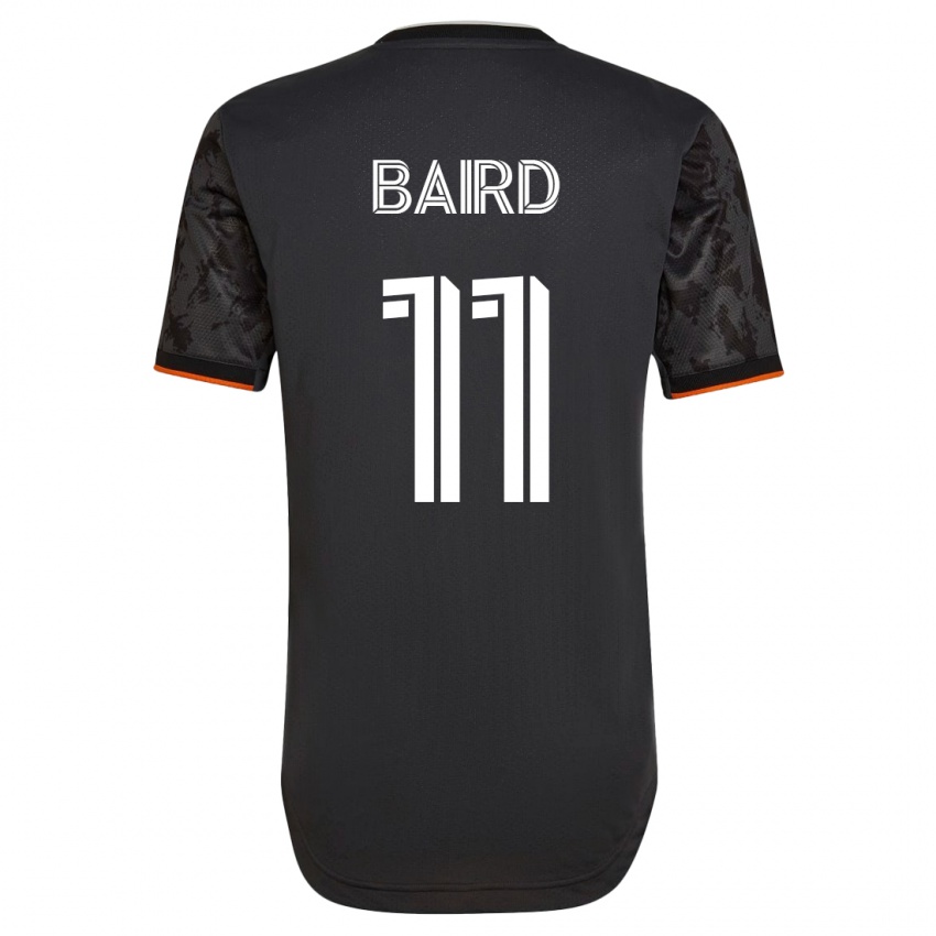 Kinder Corey Baird #11 Schwarz Auswärtstrikot Trikot 2023/24 T-Shirt Belgien