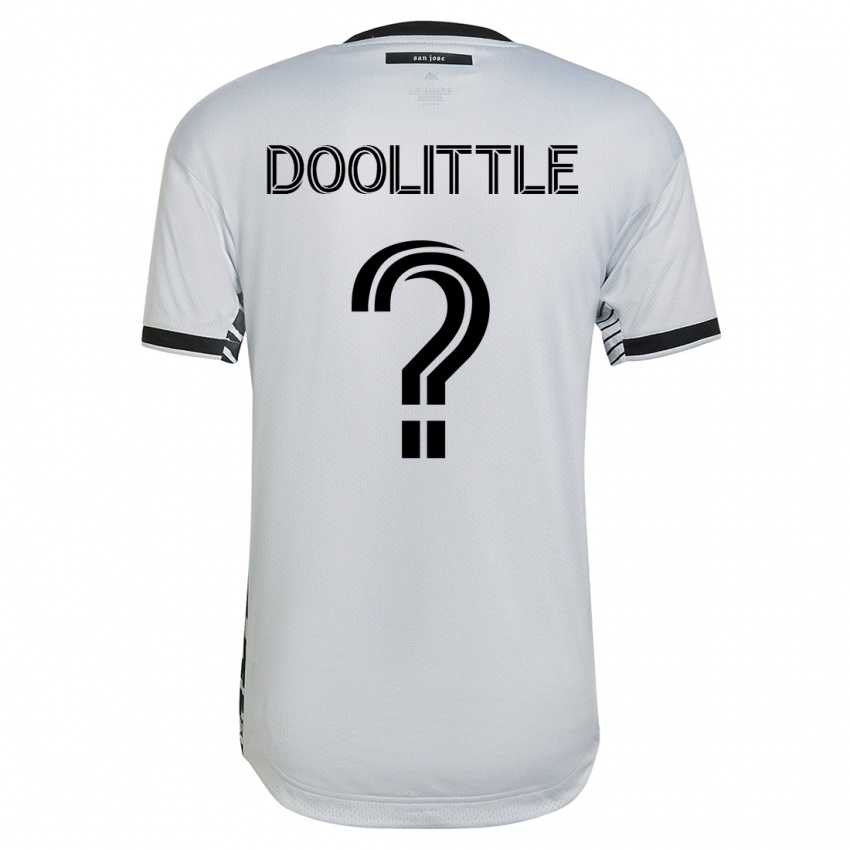 Kinderen Brooks Doolittle #0 Wit Uitshirt Uittenue 2023/24 T-Shirt België