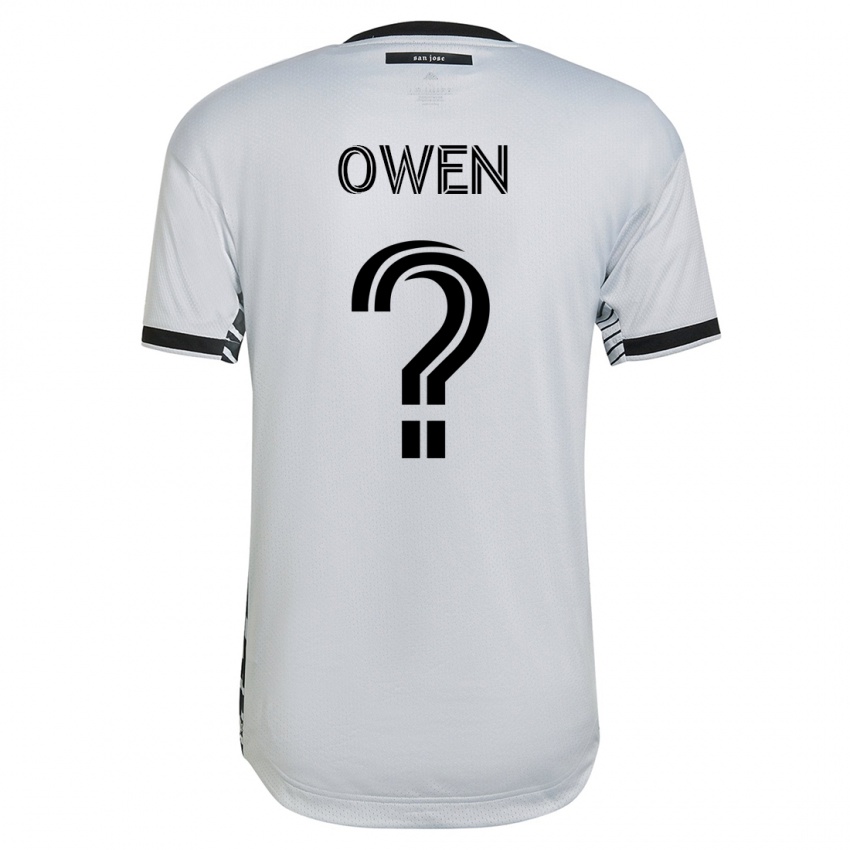 Kinder Connor Owen #0 Weiß Auswärtstrikot Trikot 2023/24 T-Shirt Belgien