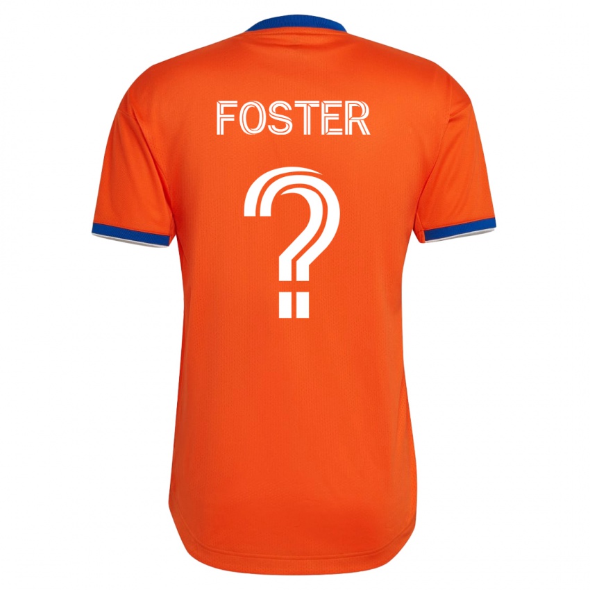 Kinderen Isaiah Foster #0 Wit Uitshirt Uittenue 2023/24 T-Shirt België