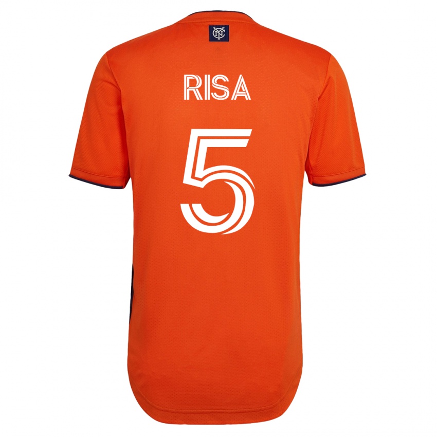 Kinder Birk Risa #5 Schwarz Auswärtstrikot Trikot 2023/24 T-Shirt Belgien