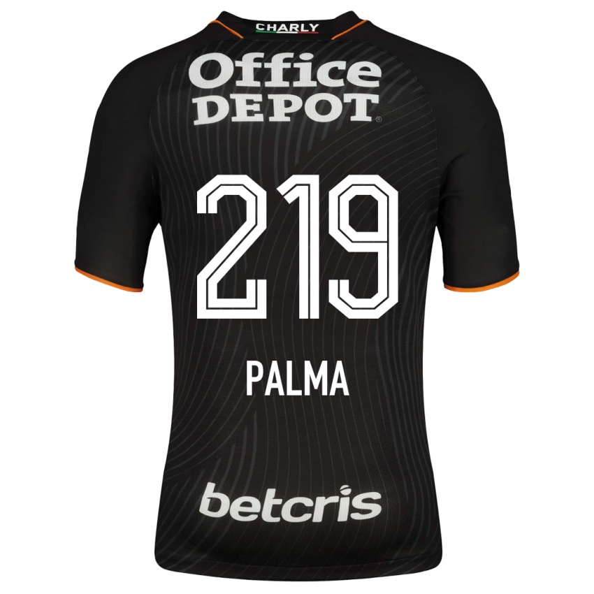 Kinder Pablo Palma #219 Schwarz Auswärtstrikot Trikot 2023/24 T-Shirt Belgien