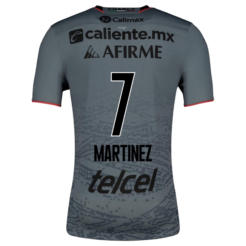 Kinder Alejandro Martínez #7 Grau Auswärtstrikot Trikot 2023/24 T-Shirt Belgien