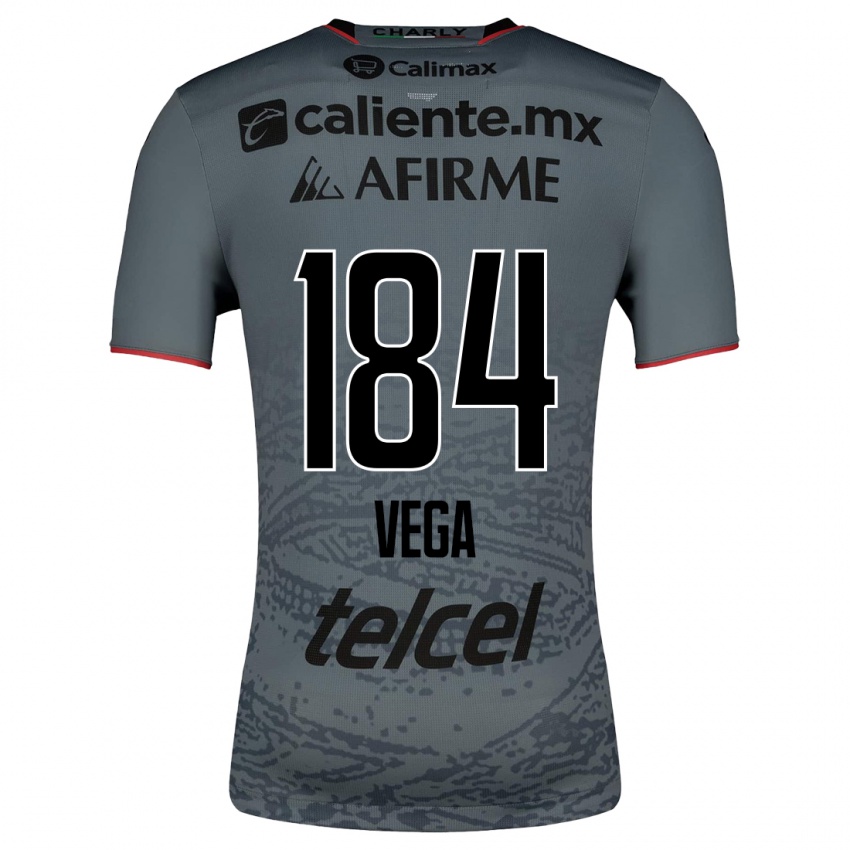 Kinder Daniel Vega #184 Grau Auswärtstrikot Trikot 2023/24 T-Shirt Belgien