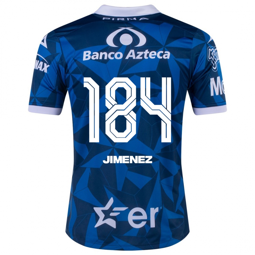 Kinderen Leonardo Jiménez #184 Blauw Uitshirt Uittenue 2023/24 T-Shirt België