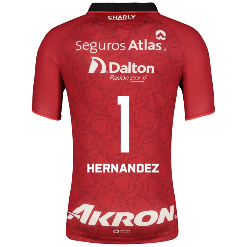 Kinder José Hernández #1 Rot Auswärtstrikot Trikot 2023/24 T-Shirt Belgien