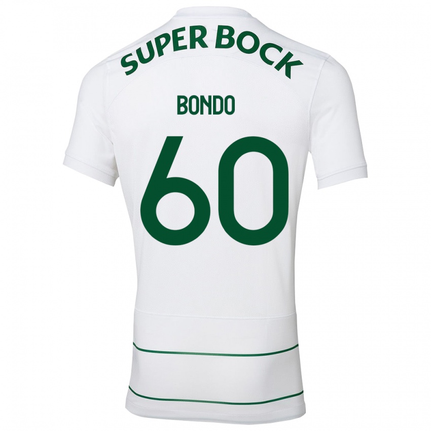 Kinder Pedro Bondo #60 Weiß Auswärtstrikot Trikot 2023/24 T-Shirt Belgien