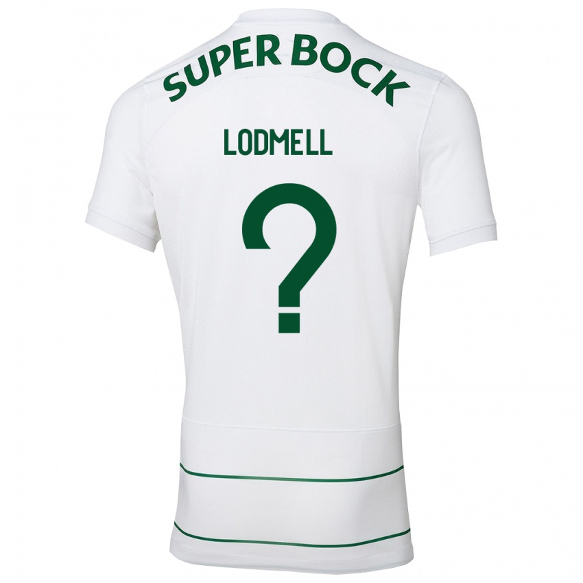 Kinder William Lodmell #0 Weiß Auswärtstrikot Trikot 2023/24 T-Shirt Belgien