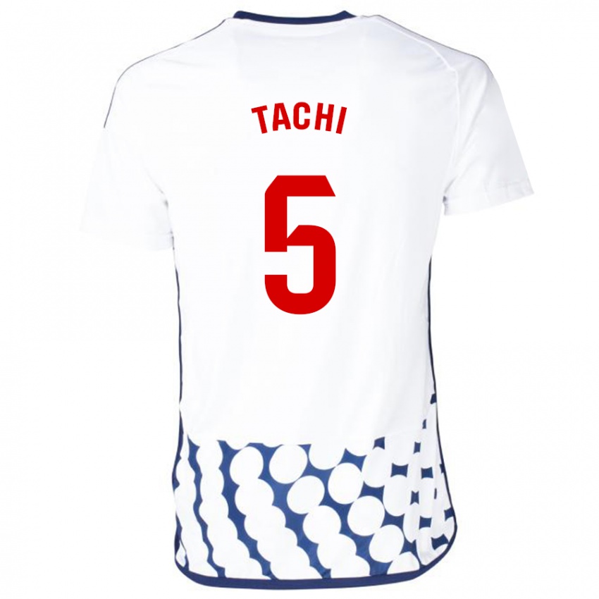 Enfant Maillot Tachi #5 Blanc Tenues Extérieur 2023/24 T-Shirt Belgique