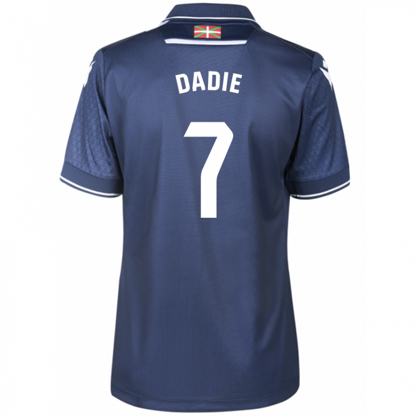 Kinderen Alberto Dadie #7 Marine Uitshirt Uittenue 2023/24 T-Shirt België