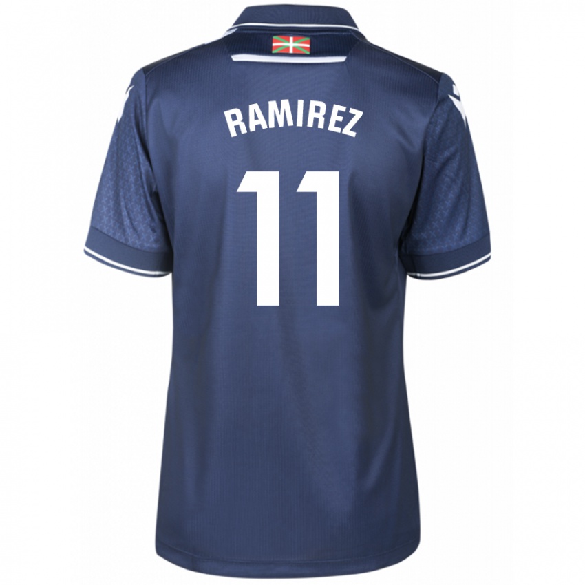 Kinder Darío Ramirez #11 Marine Auswärtstrikot Trikot 2023/24 T-Shirt Belgien
