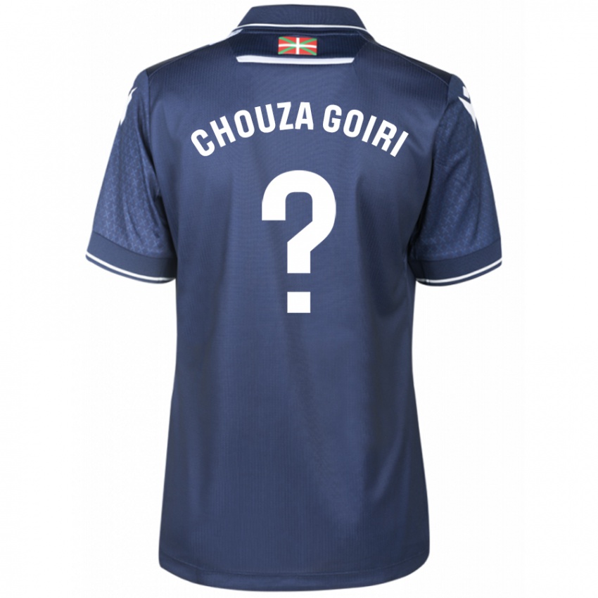 Kinder Nicolás Chouza Goiri #0 Marine Auswärtstrikot Trikot 2023/24 T-Shirt Belgien