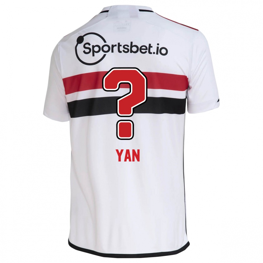 Herren Arthur Yan #0 Weiß Heimtrikot Trikot 2023/24 T-Shirt Belgien