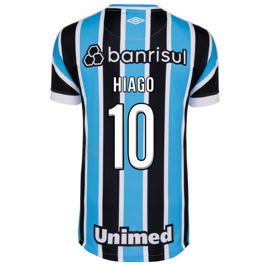 Herren Hiago #10 Blau Heimtrikot Trikot 2023/24 T-Shirt Belgien